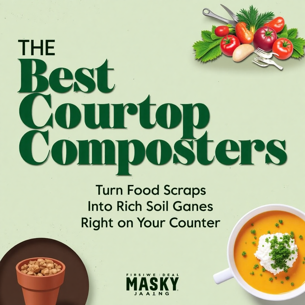 The Best Countertop Composters of 2025: Turn Food Scraps Into Rich Soil Right on Your Counter